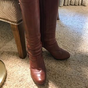 GUESS Platform Knee High Boots